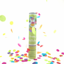 12 &#39;&#39; nuevo producto multicolor Confeti Party Popper para la celebración de la fiesta de cumpleaños
